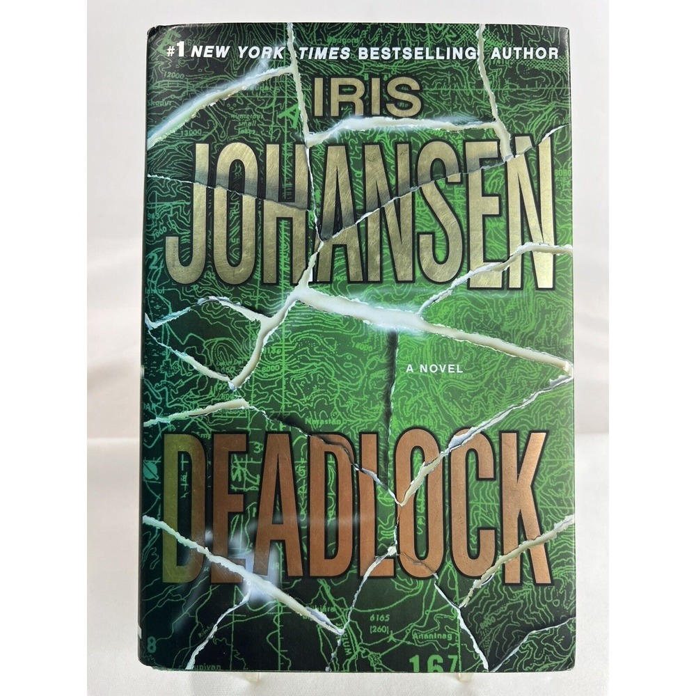 Deadlock Iris Johansen Hardcover Thriller Novel Suspense Noir Bookcore Read